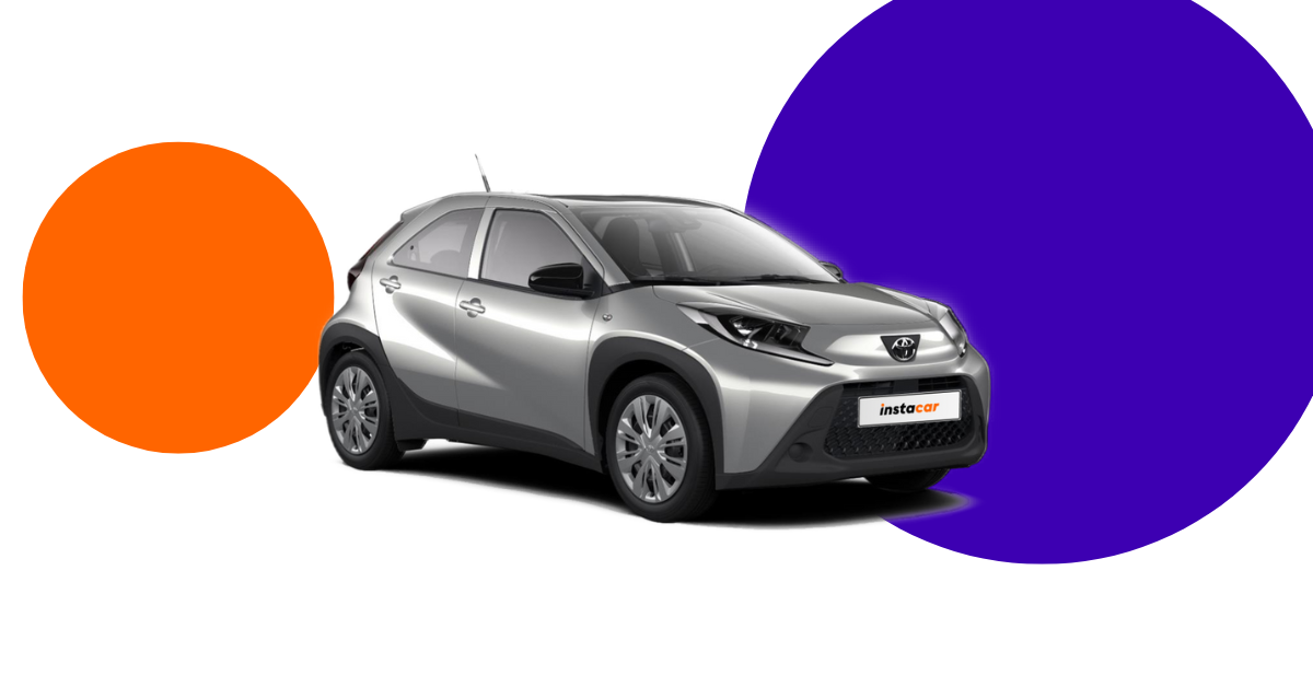 gray toyota aygoX leasing