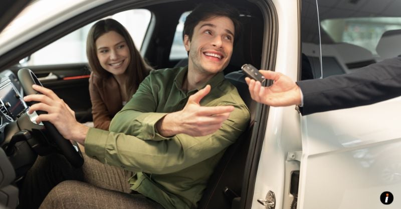 instacar subleasing vehicles- happy couple