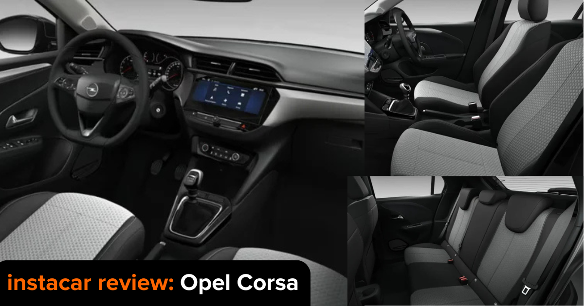 εσωτερικό του Opel Corsa